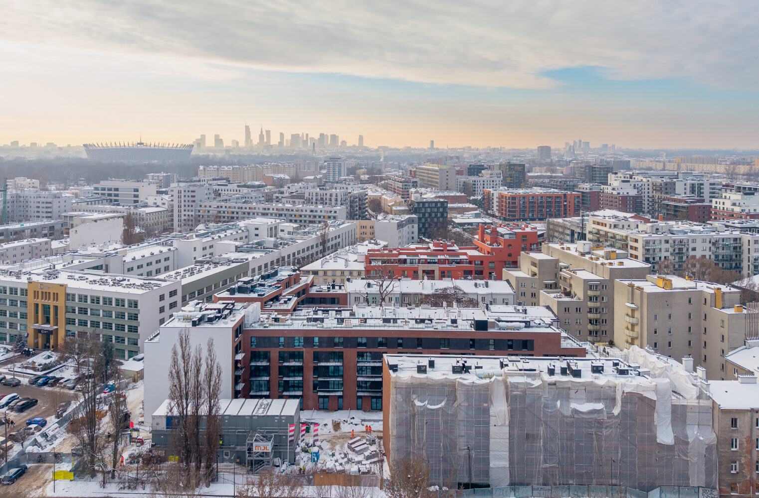 Nowy Kamionek budowa