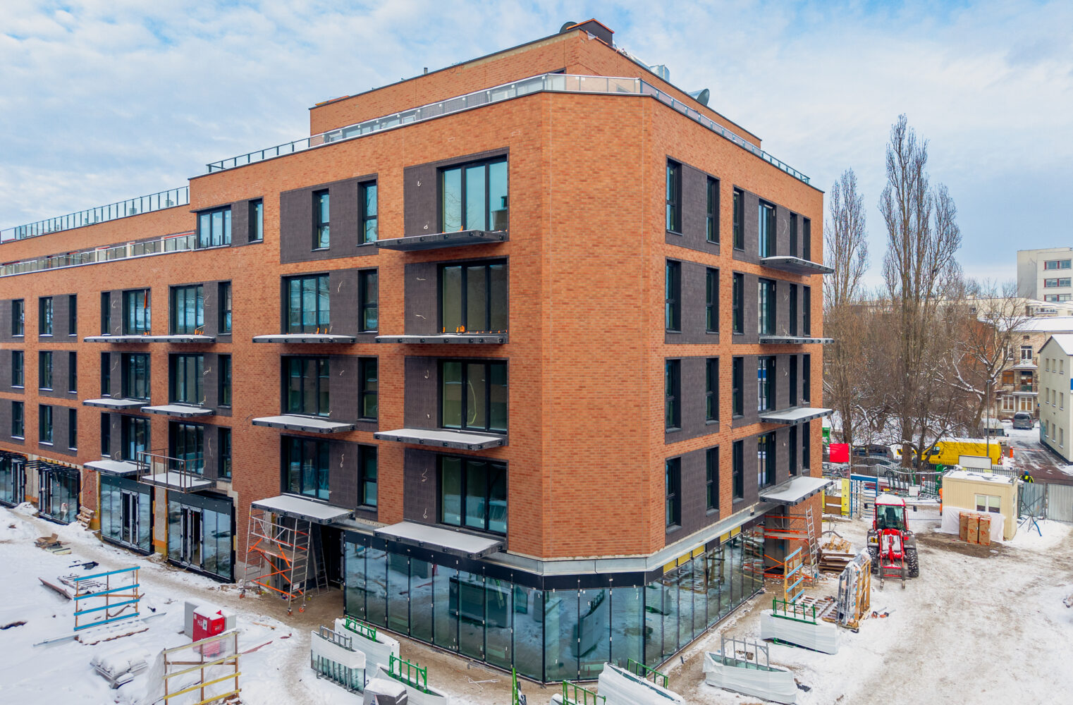 Nowy Kamionek budowa