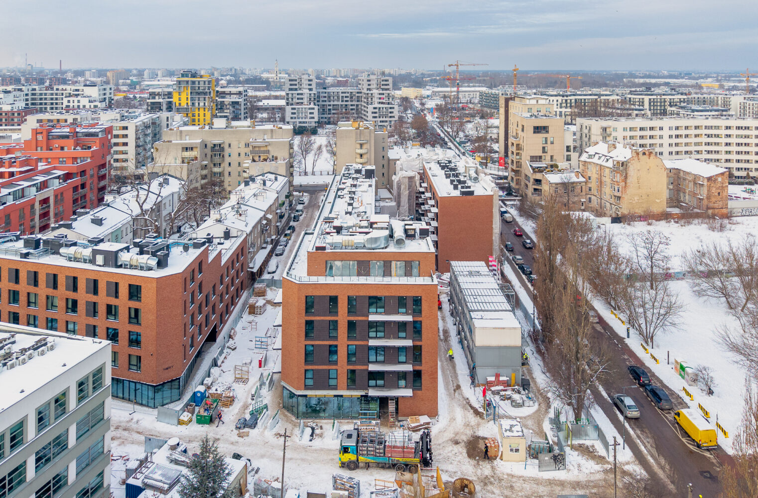 Nowy Kamionek budowa