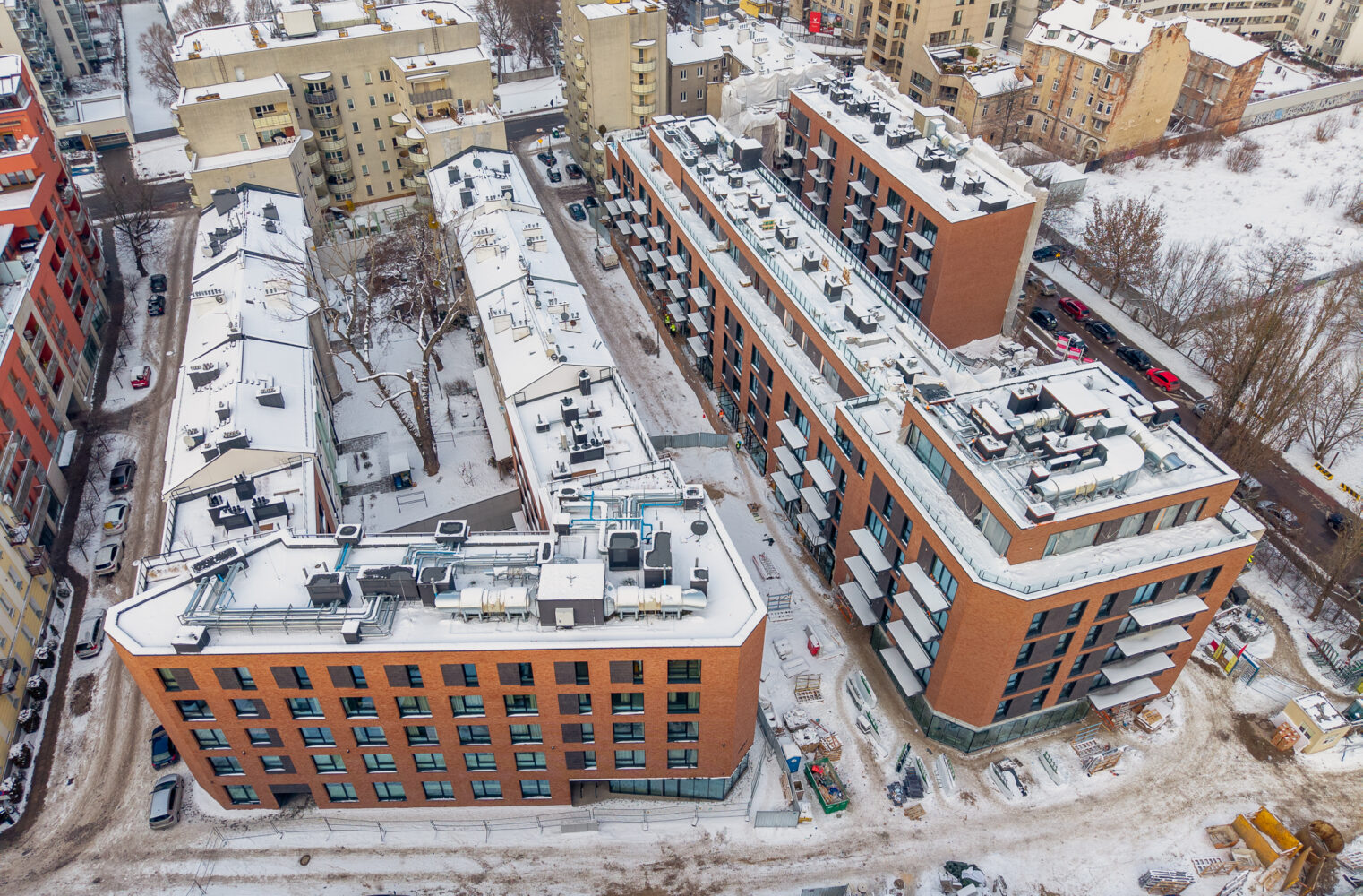 Nowy Kamionek budowa