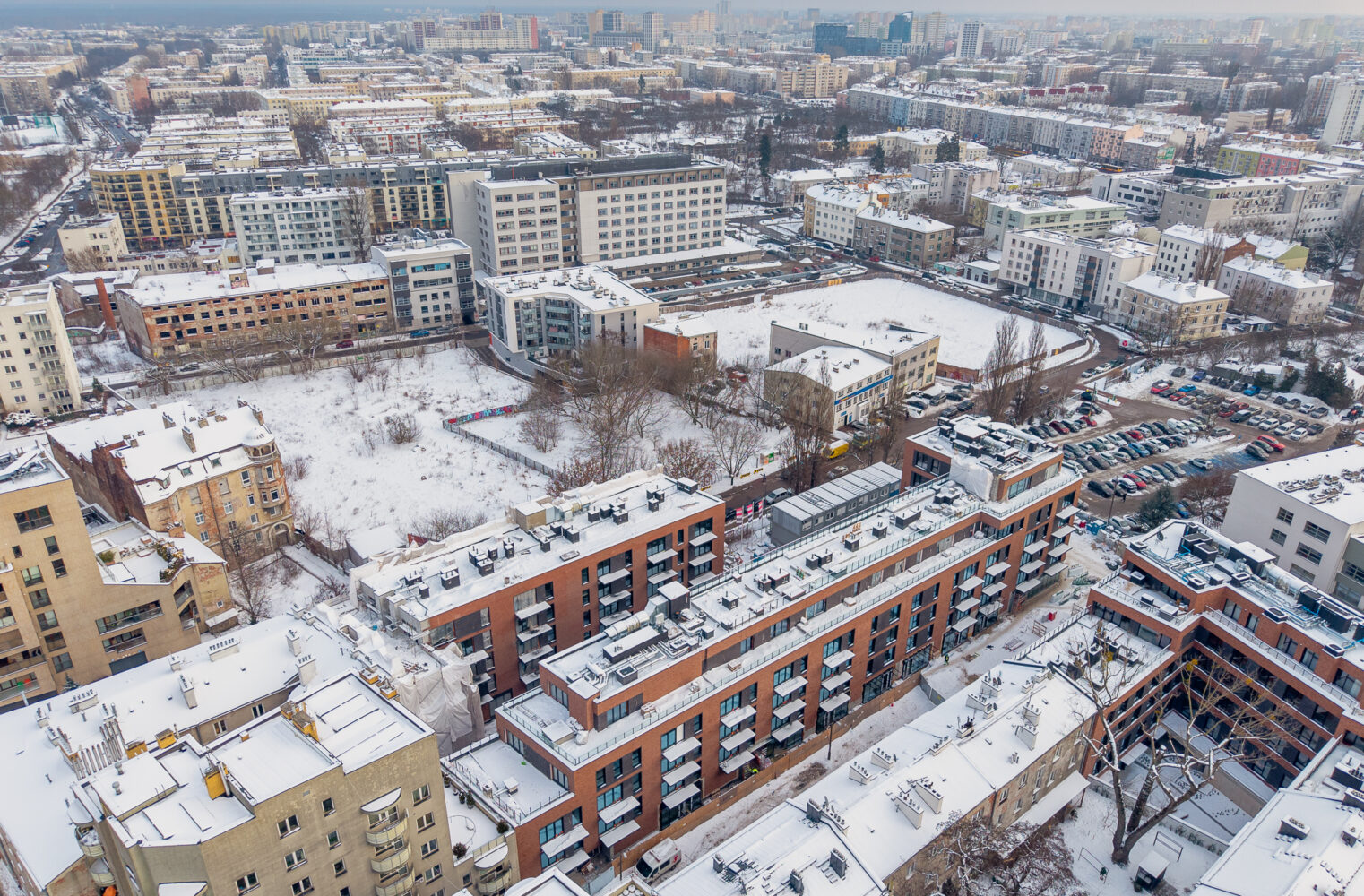 Nowy Kamionek budowa