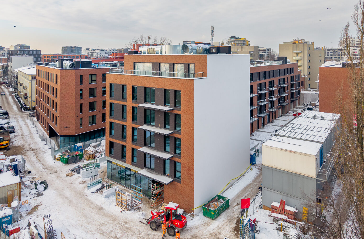 Nowy Kamionek budowa