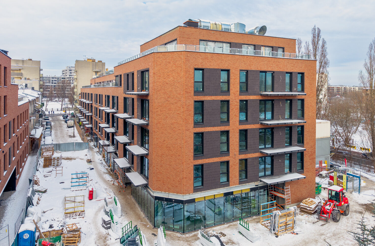 Nowy Kamionek budowa