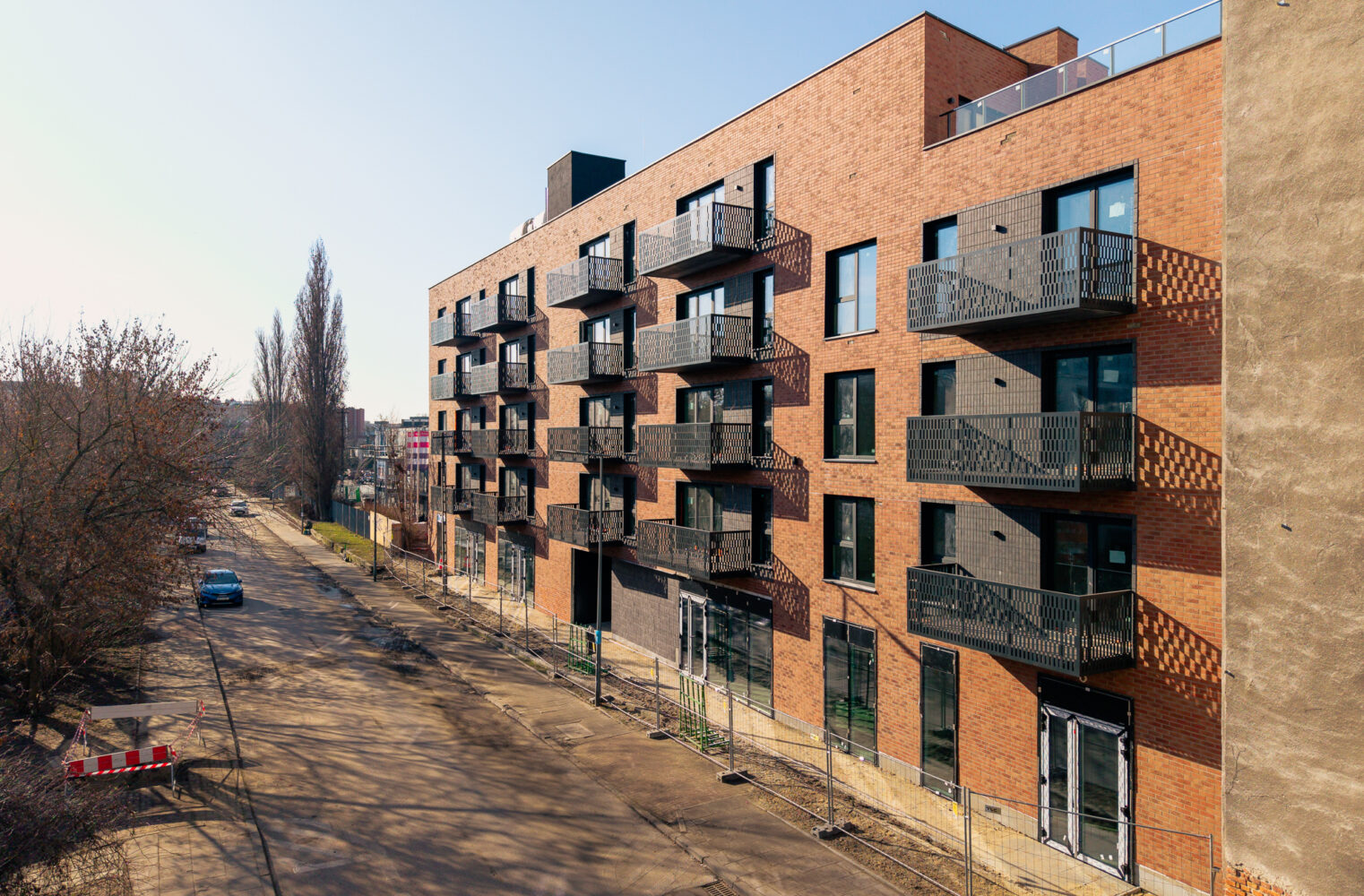 Nowy Kamionek budowa