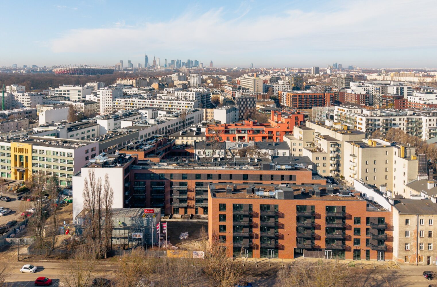 Nowy Kamionek budowa