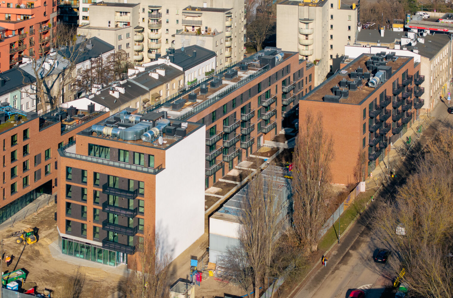 Nowy Kamionek budowa