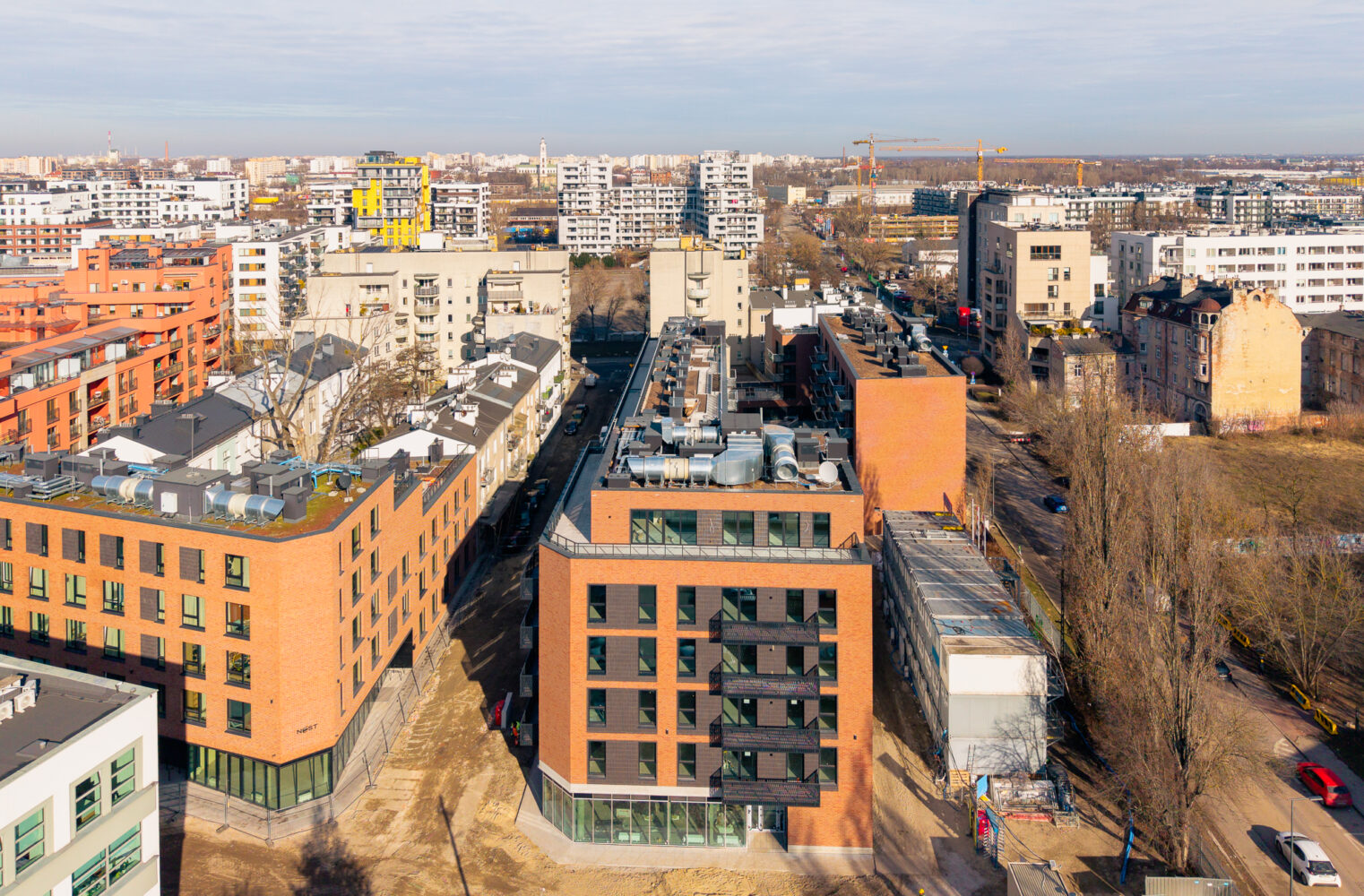 Nowy Kamionek budowa